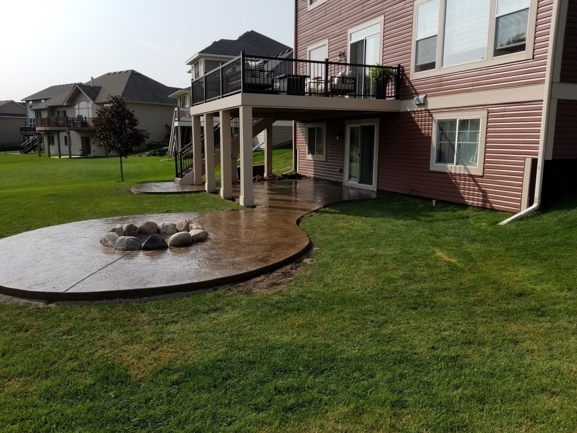 Decorative Concrete | Fire Pit